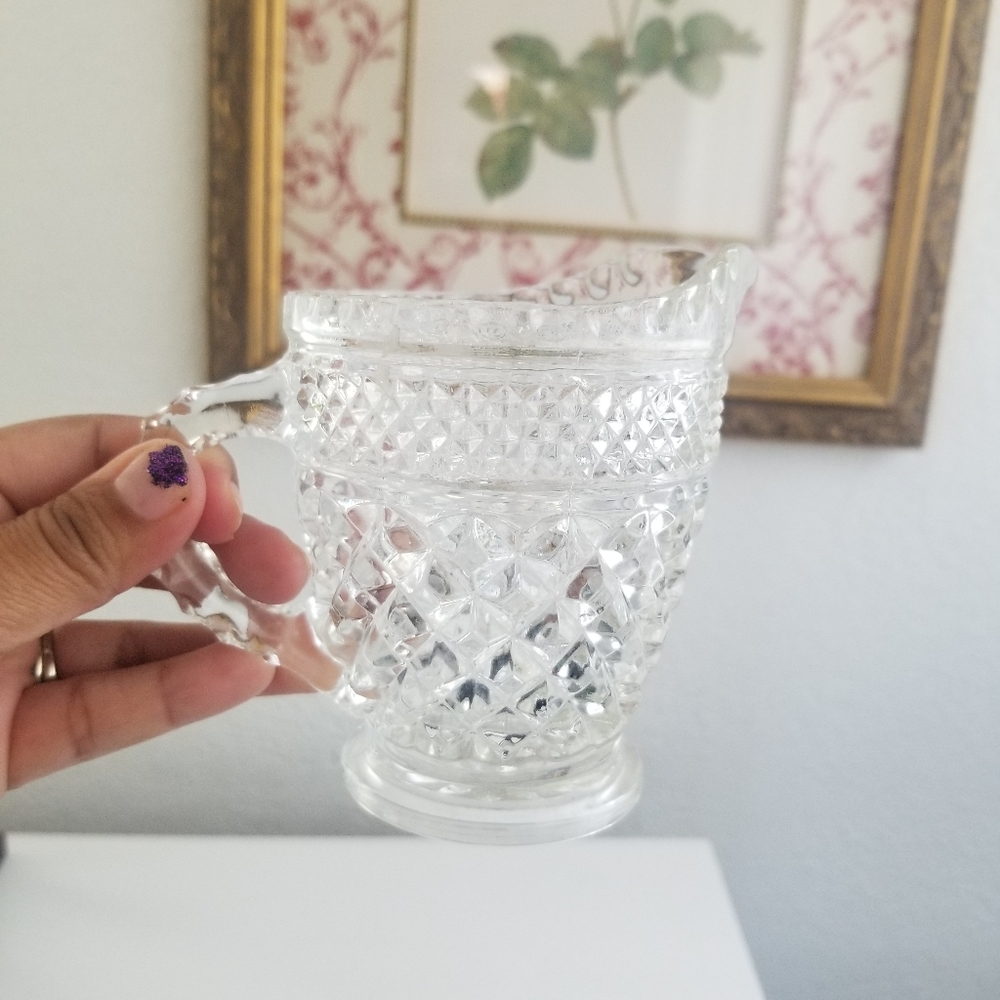 Glass Cut stemware - Picture 3 of 4